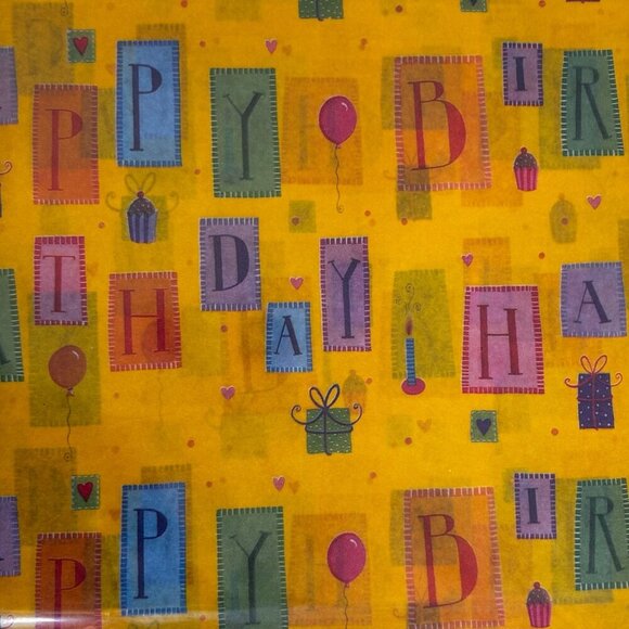 Marcel Schurman Tissue Paper Birthday Everyday Colorful‎ Lot 3, Each 4 Sheets - Picture 2 of 6